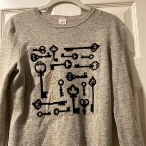 Cashmere crew neck sweater